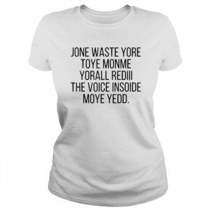 Blink I miss you 182 meme jone waste yore  Classic Women's T-shirt