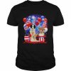 Border Collie Balloons Fireworks Shirt Classic Men's T-shirt