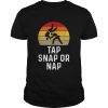 Brazilian Jiu Jitsu BJJ MMA Judo Tap Snap Or Nap Shirt Classic Men's T-shirt