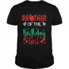 Brother Of The Birthday Girl Strawberry Themed Bday PartyShirt Shirt Classic Men's T-shirt