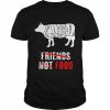 Butterfield friends not food  Classic Men's T-shirt