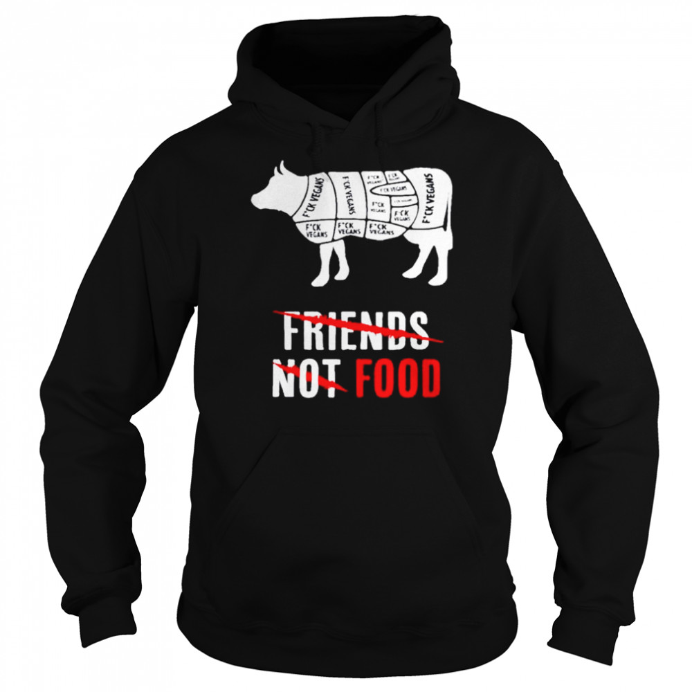 Butterfield friends not food  Unisex Hoodie