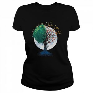 Butterfly tree beautiful  Classic Women's T-shirt