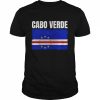 Cabo Verde Flag Print Cape Verdean Shirt Classic Men's T-shirt