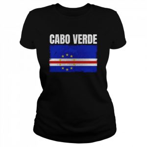 Cabo Verde Flag Print Cape Verdean Shirt Classic Women's T-shirt