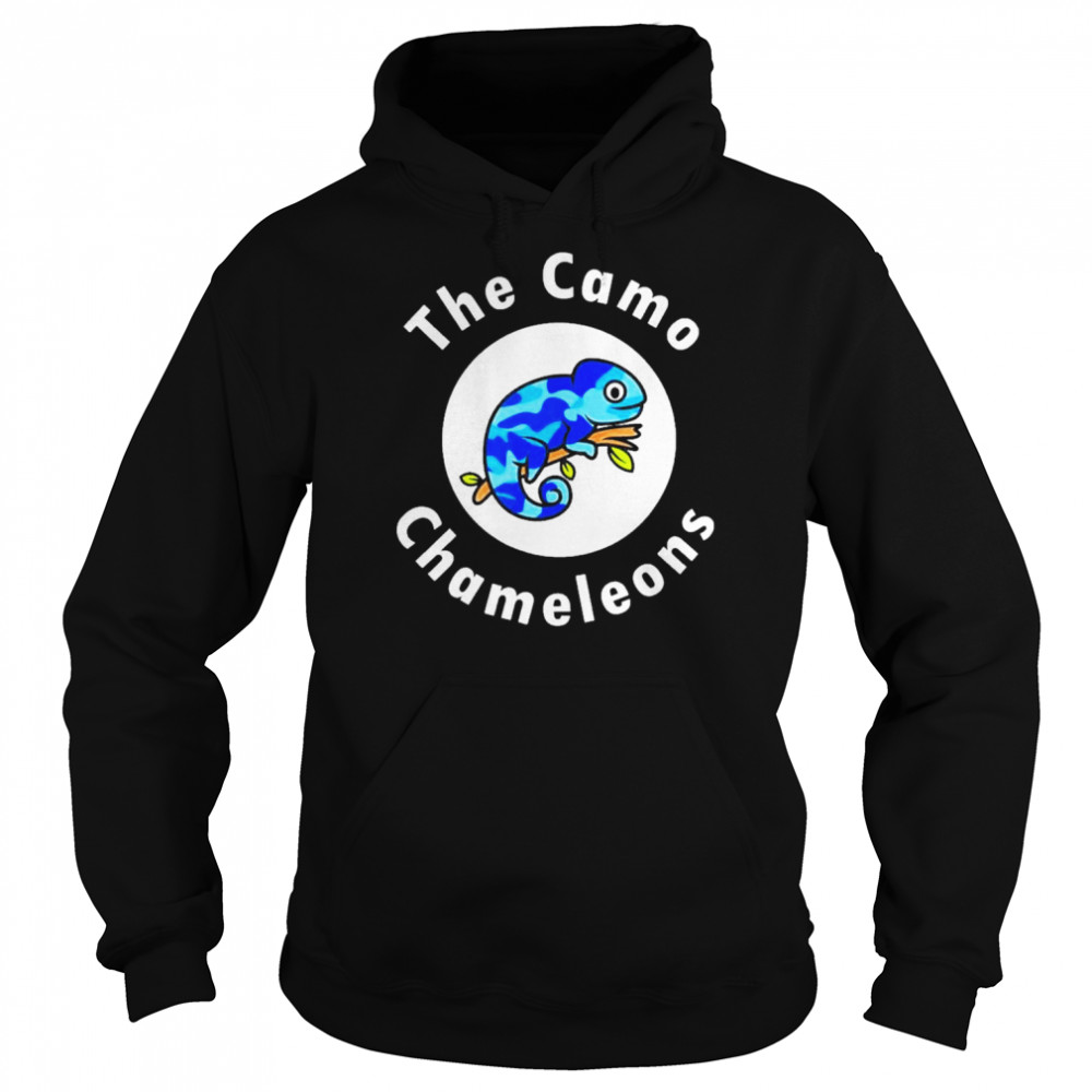 Camo Chameleons Shirt Unisex Hoodie