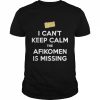 Can’t Keep Calm Afikomen Missing Passover Jewish Shirt Classic Men's T-shirt