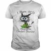 Cat I have OCD obsessive crochet disorder  Classic Men's T-shirt