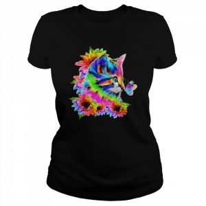 Cat LGBT  Classic Women's T-shirt