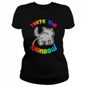 Cat taste the Rainbow  Classic Women's T-shirt