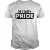 Celtics pride text  Classic Men's T-shirt