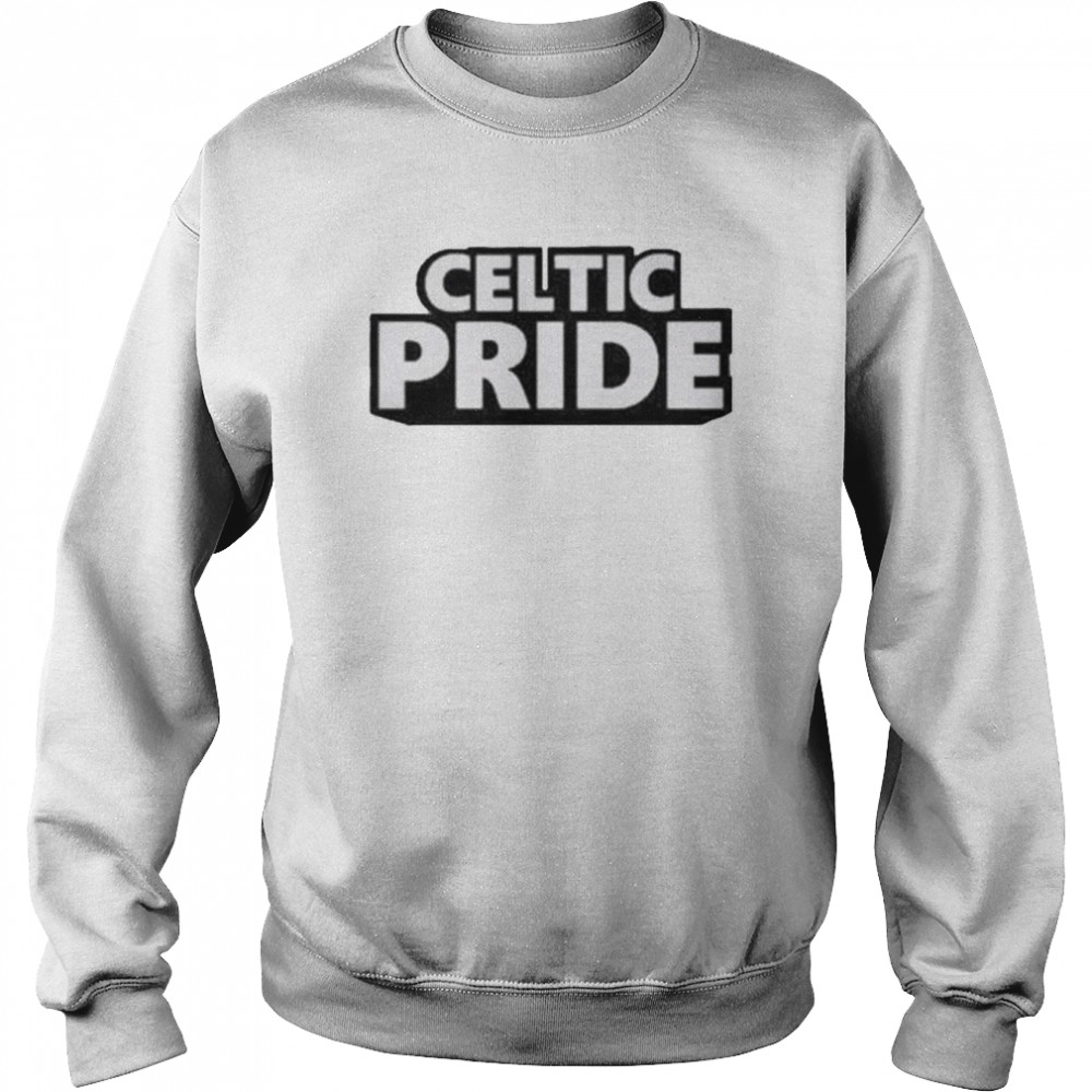 Celtics pride text  Unisex Sweatshirt