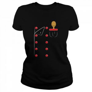 Chef Uniform Jacket Faux Cook Cooking Shirt Classic Women's T-shirt