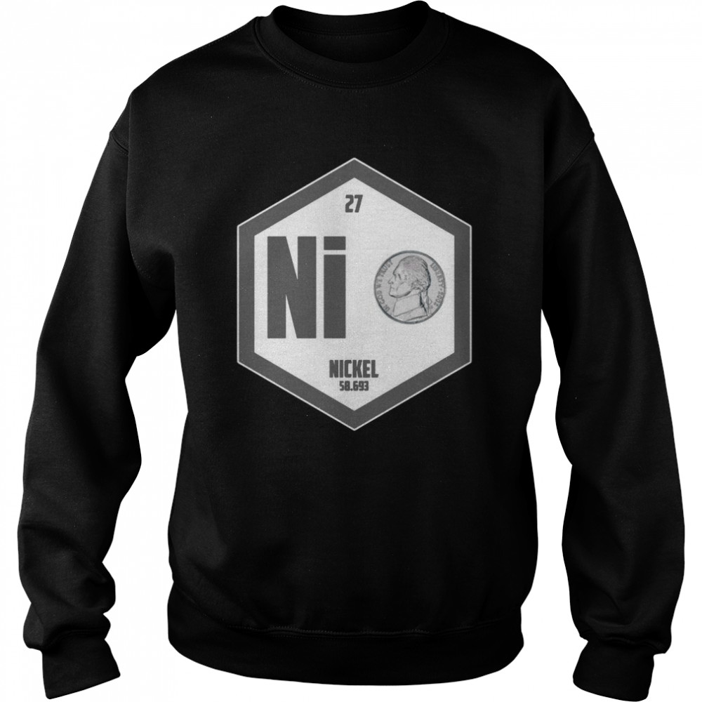 Chemieelement Periodensystem für Nerds und Geeks Langarm Shirt Unisex Sweatshirt