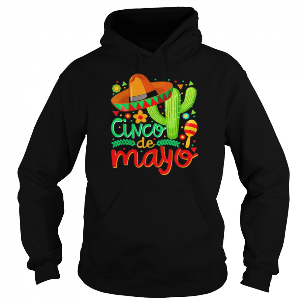 Cinco de mayo fiesta surprise camisa 5 de mayo viva Mexico  Unisex Hoodie