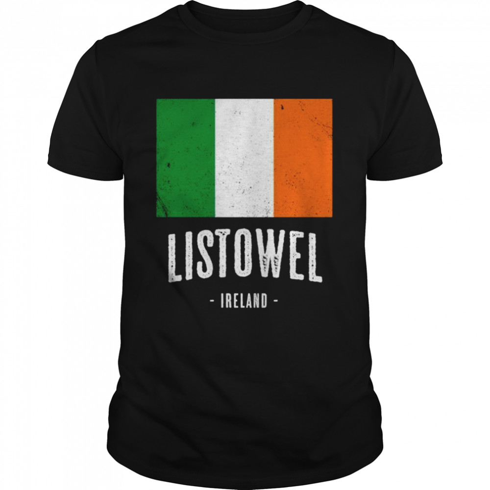 City of Listowel Ireland Irish Flag Shirt