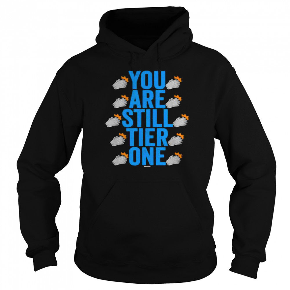 Clapping gloves swagazon associate you are still tier one  Unisex Hoodie