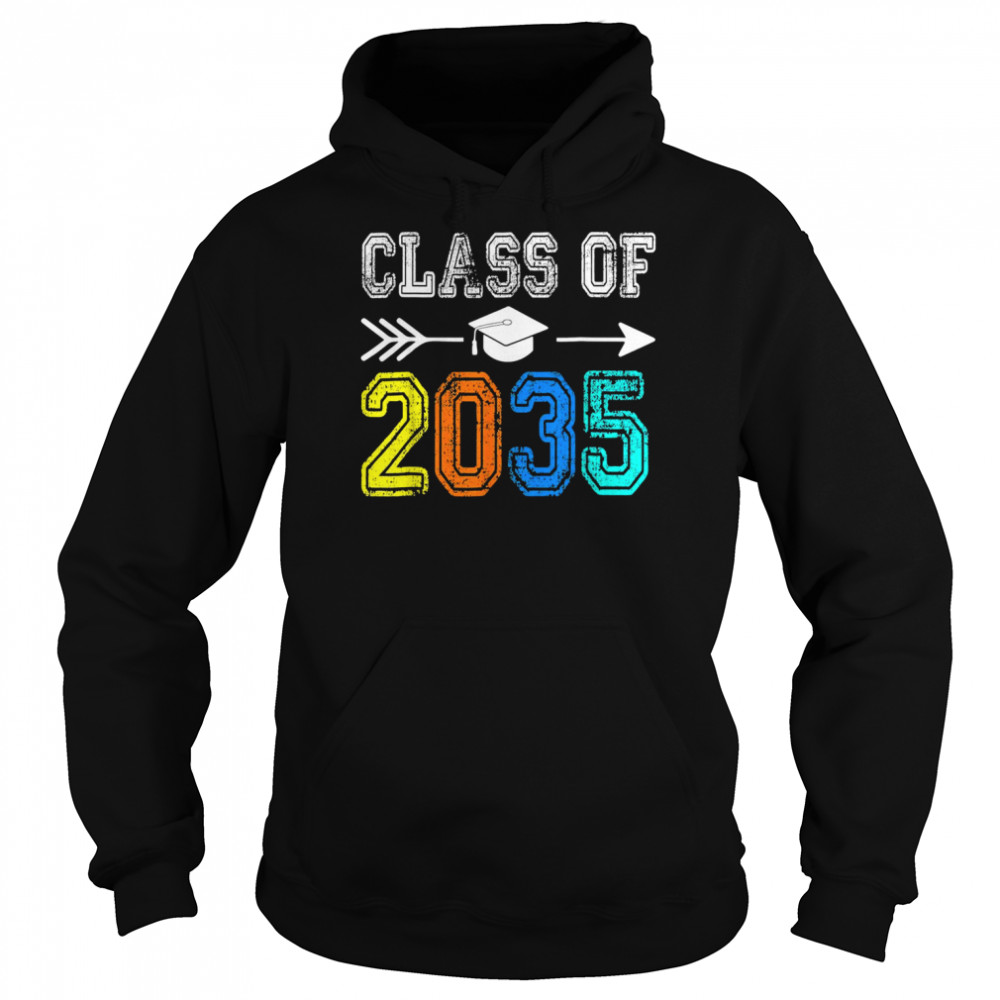 Class Of 2035 Kindergarten Graduate  Unisex Hoodie