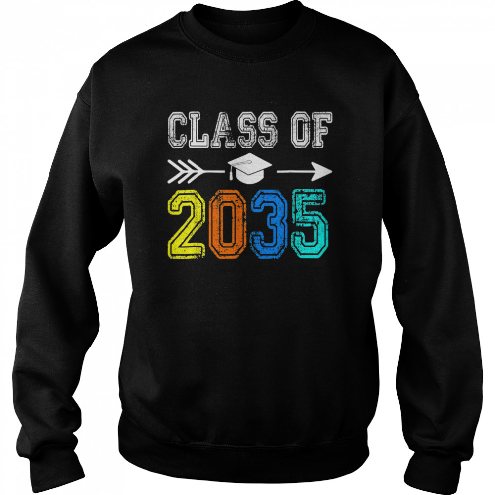 Class Of 2035 Kindergarten Graduate  Unisex Sweatshirt