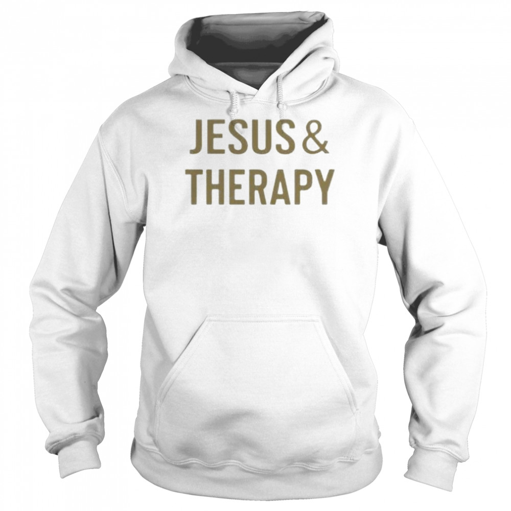 Clint Bryan Jesus & Therapy  Unisex Hoodie