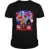 Cocker Spaniel Balloons Fireworks Shirt Classic Men's T-shirt