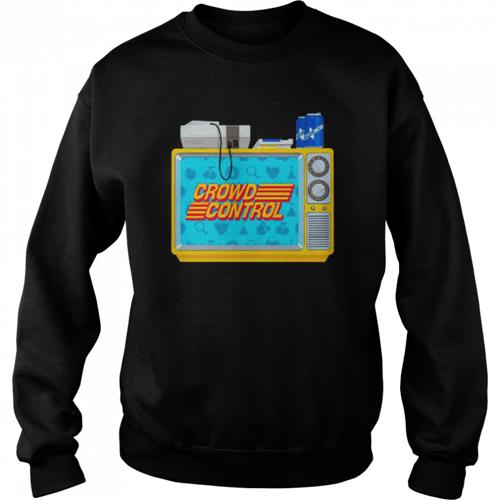 Crowd Control’s Retro Gaming  Unisex Sweatshirt