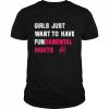 Cyndi lauper girls just want to have fundamental rights  Classic Men's T-shirt