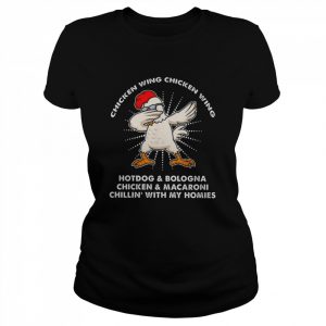 Dabbing Chicken wing Chicken wing hotdog and Bologna  Classic Women's T-shirt