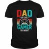 Dad by day gamer by night video games lover gamer dad  Classic Men's T-shirt