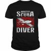 Diving Master Scuba Diver Down Shirt Classic Men's T-shirt