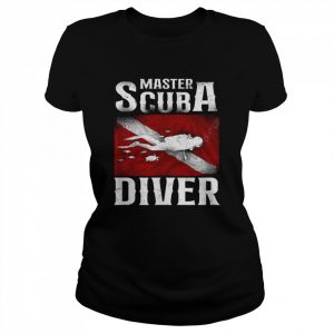 Diving Master Scuba Diver Down Shirt Classic Women's T-shirt