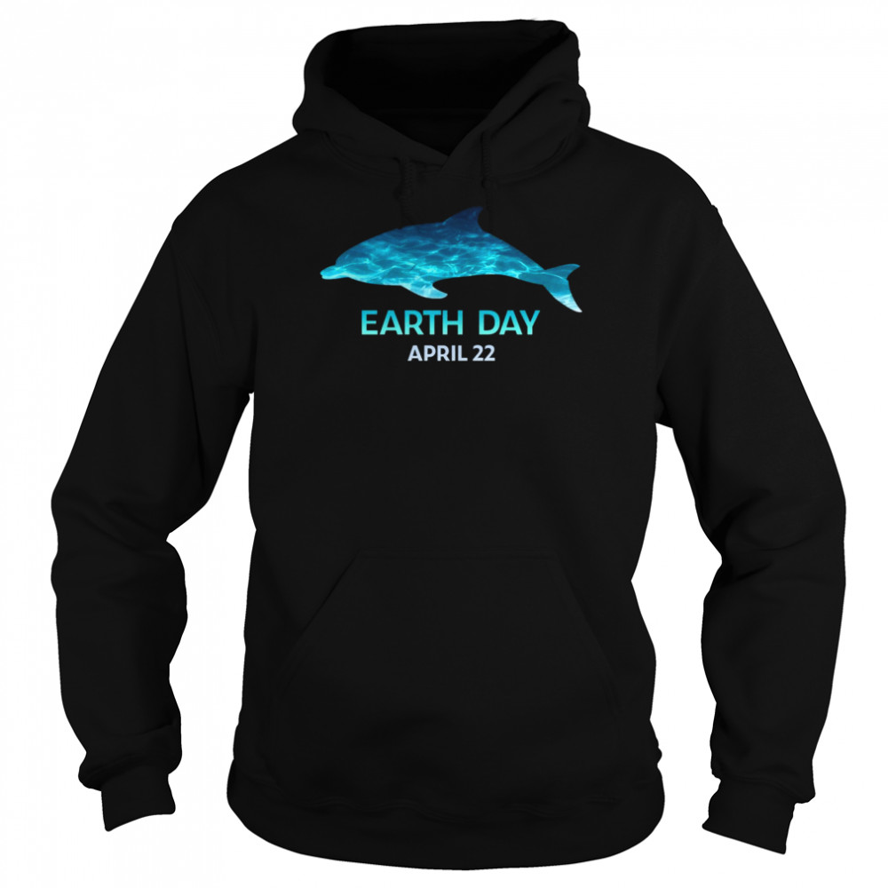 Dolphin and Porpoises Earth Day 50th Anniversary Shirt Unisex Hoodie