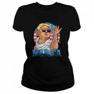 Donald Trump salt merica freedom 4th of july  Classic Women's T-shirt