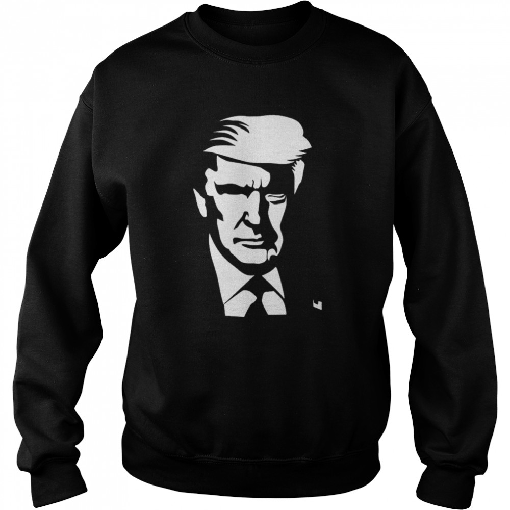 Donald Trump silhouette  Unisex Sweatshirt