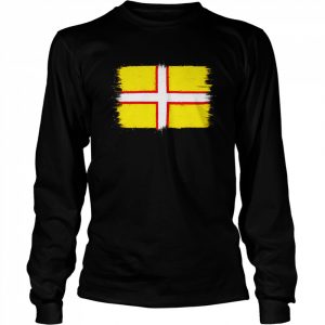 Dorset Flag Dorset Cross Saint Wite’s Cross England UK Shirt Long Sleeved T-shirt