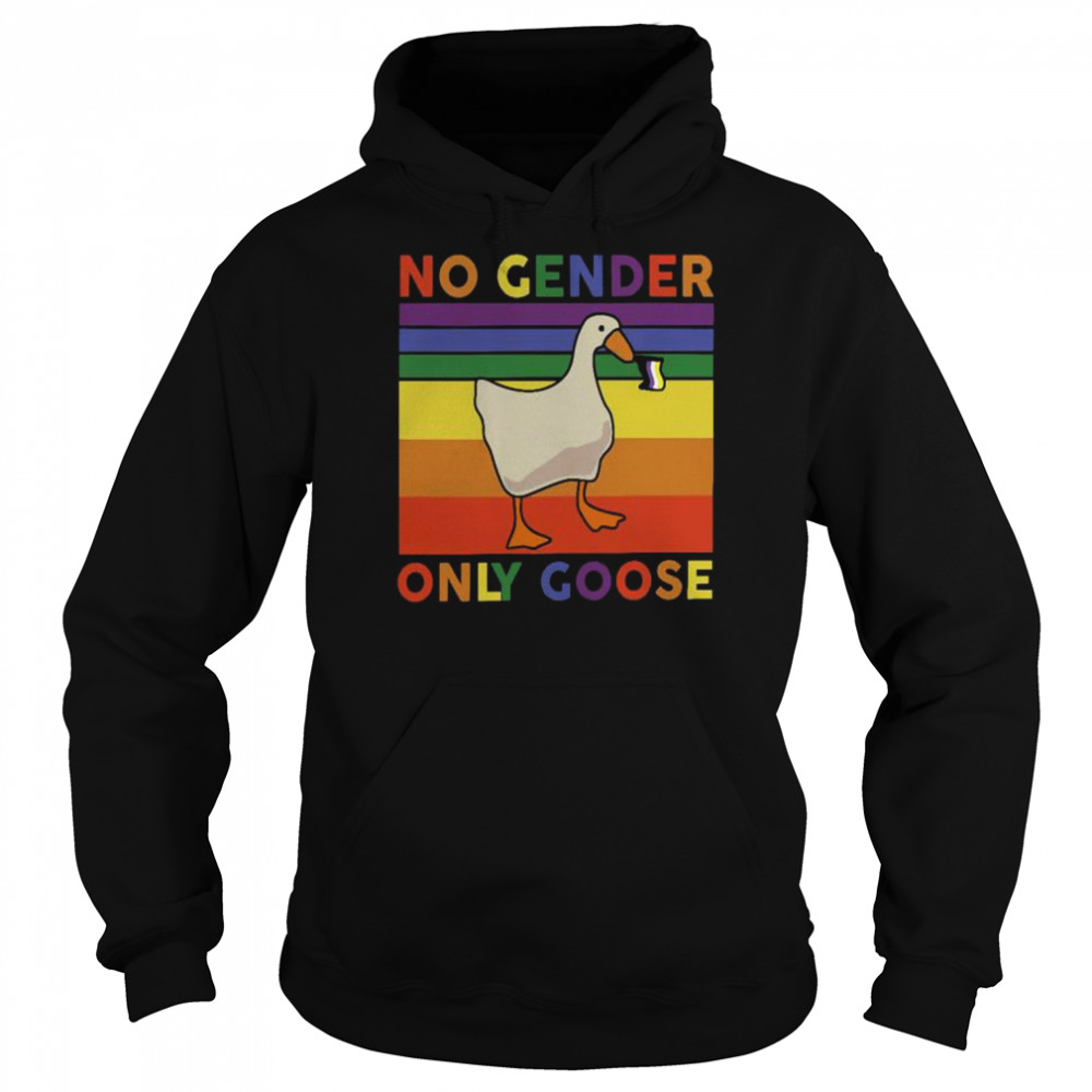 Duck no gender only goose vintage  Unisex Hoodie