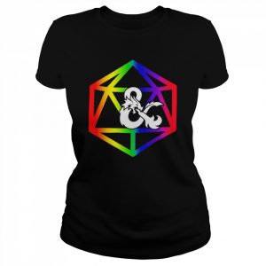 Dungeons and dragons pride T- Classic Women's T-shirt