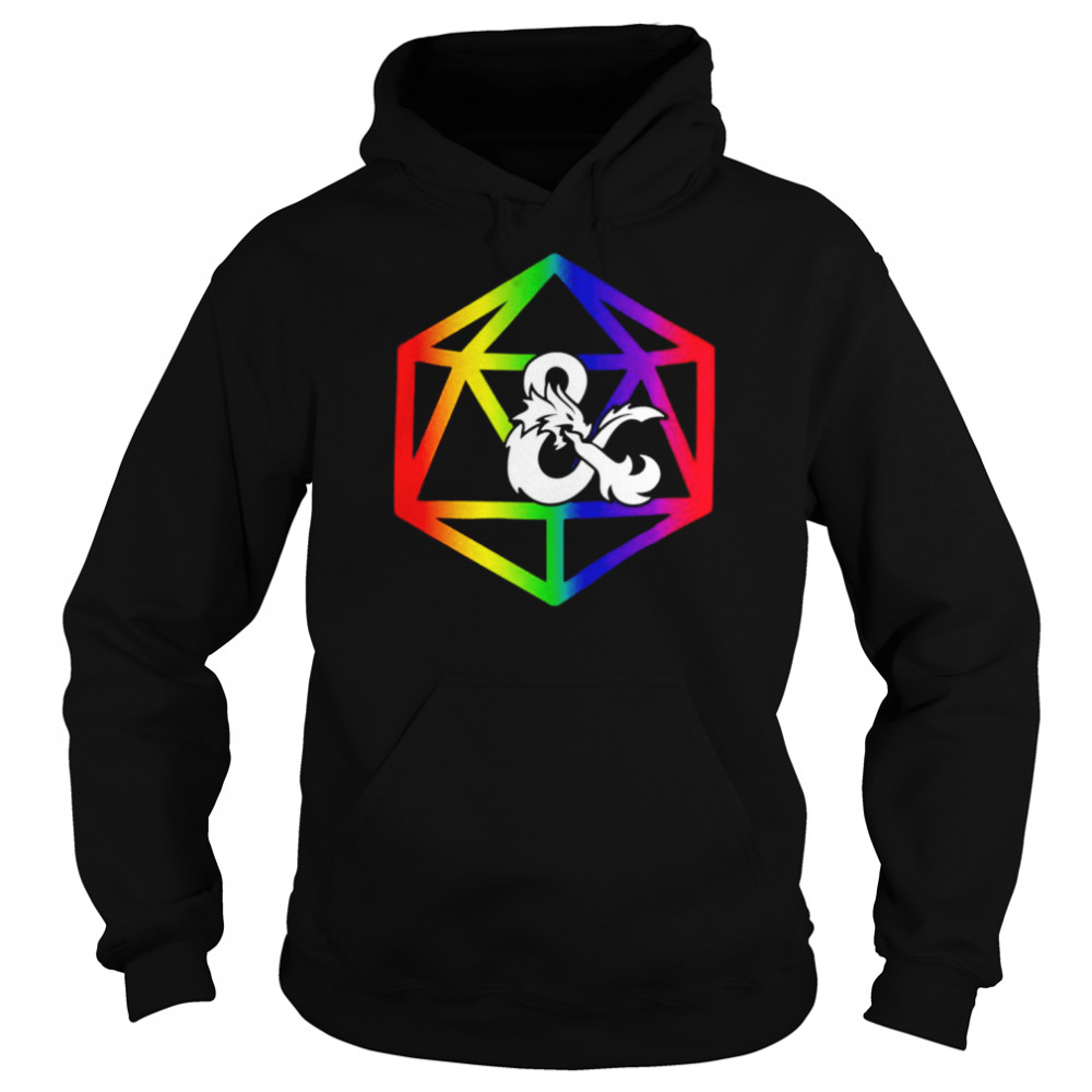 Dungeons and dragons pride T- Unisex Hoodie