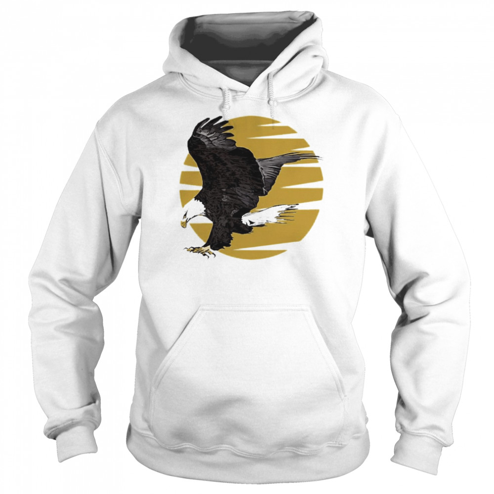 Eagle Imprint Animal Eagle Motif Bald Eagle Animal Motif Shirt Unisex Hoodie