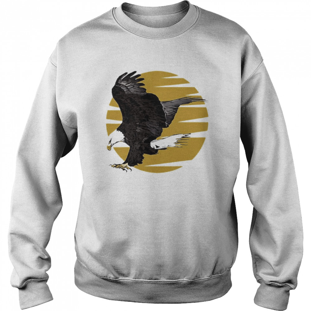 Eagle Imprint Animal Eagle Motif Bald Eagle Animal Motif Shirt Unisex Sweatshirt