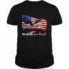 Eagle in God we trust American flag  Classic Men's T-shirt