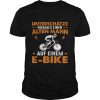 Ebike Bicycle Grandpa Pensioner Old Man Electric Bike Shirt Classic Men's T-shirt