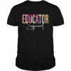 Educator Squad Tie Dye Back To School appreciationShirt Shirt Classic Men's T-shirt