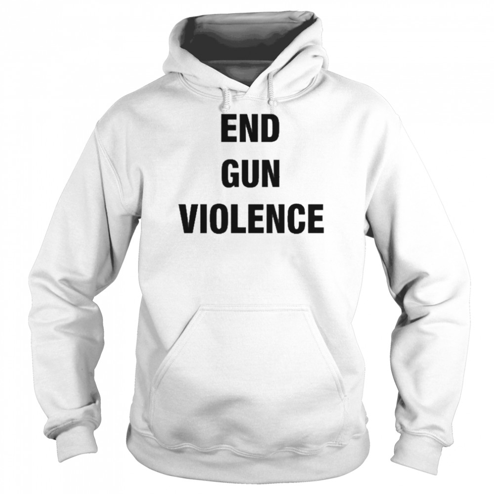 End Gun Violence Shirt Unisex Hoodie