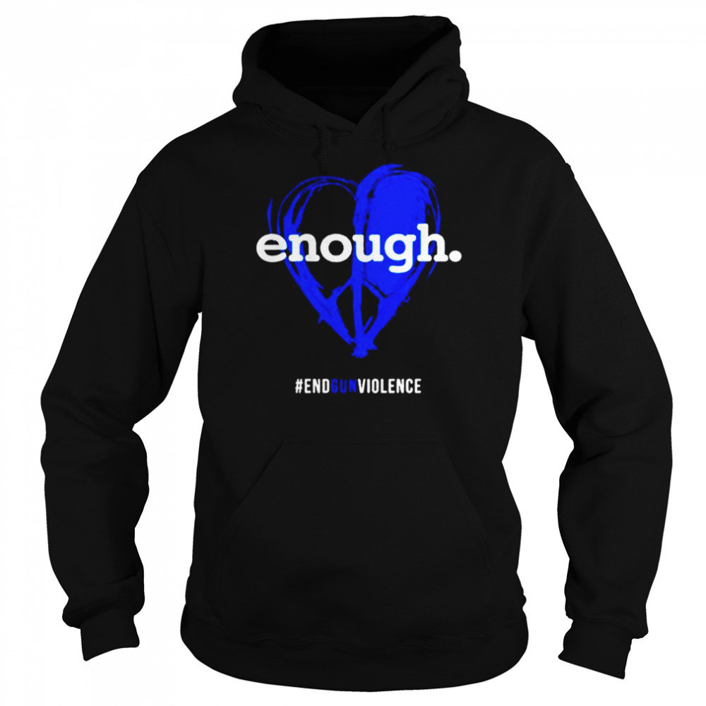 Enough End Gun Violence  Unisex Hoodie