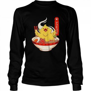 Fat Chocobo Ramen  Long Sleeved T-shirt