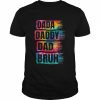 Father’s Day 2022 Dada Daddy Dad Bruh Tie Dye Dad Shirt Classic Men's T-shirt