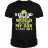 Father’s day best dad in the world at least my son says so  Classic Men's T-shirt