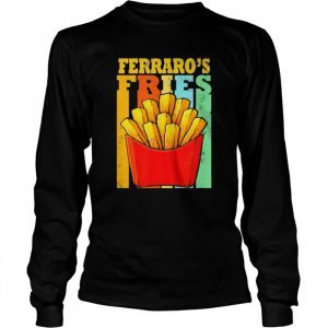 Ferraro’s french fries rainbow  Long Sleeved T-shirt