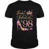 Fierce Fabulous & 98 Years Old 98th Birthday Party Shirt Classic Men's T-shirt